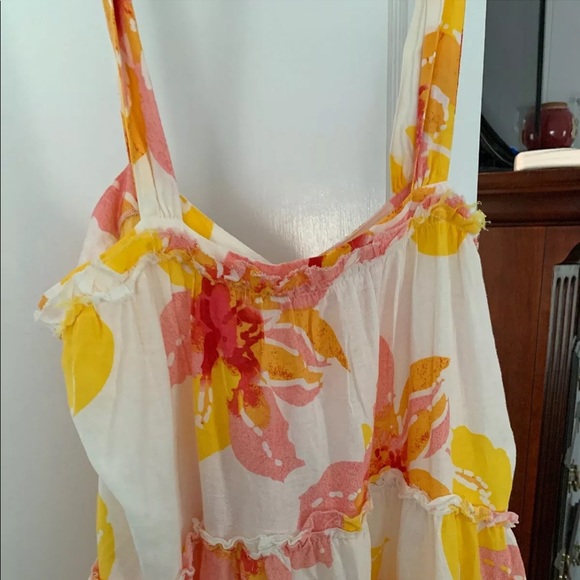 FREE PEOPLE MOONSHINE FLORAL MIDI DRESS 🌻 - Picture 6 of 8